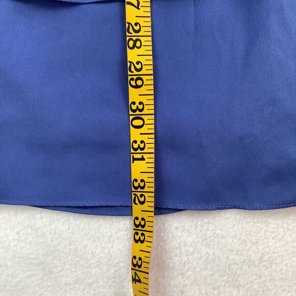 Lush Dress Women’s Small Periwinkle Blue Layered Ruffles‎ Sleeveless Summer - Picture 10 of 16